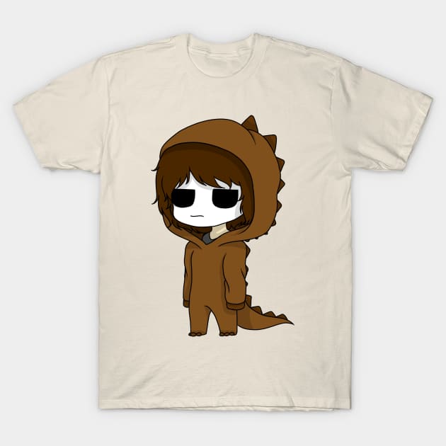 masky dinosaur chibi T-Shirt by LillyTheChibi